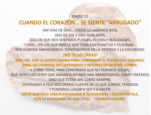Cuando el corazón... se siente 